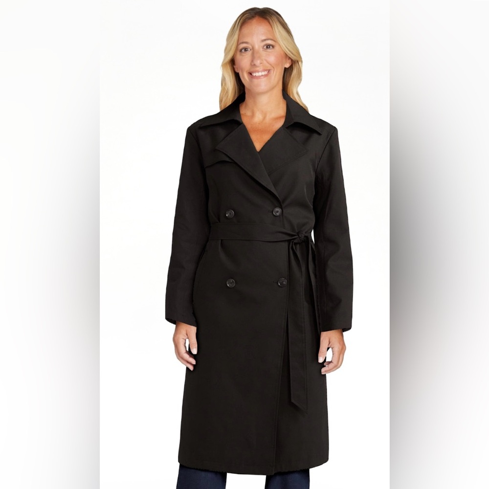 Sofia Jeans Women's Double Breasted Trench Coat, Size - X-Small - NWT